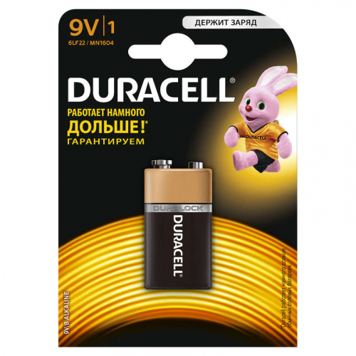 Батарейка Duracell 6LR61/ Крона 9V