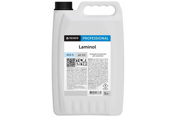 Моющий концентрат для ламината и паркета Pro-brite, Laminol, 5 л.